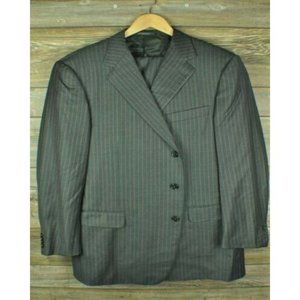 Ermenegildo ZEGNA Gray 3Btn Suit 46R 46 R